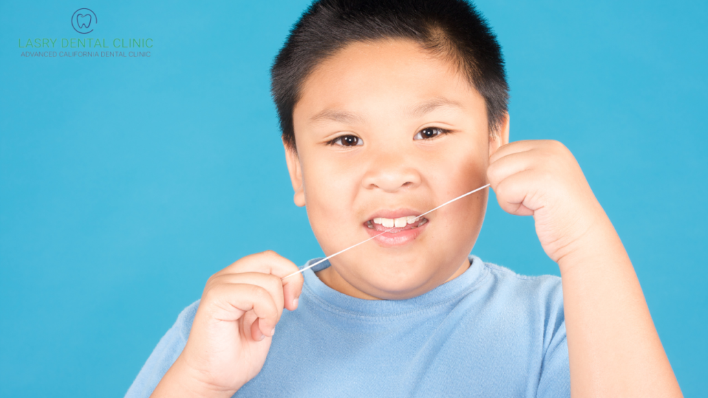 kid flossing - why flossing is important