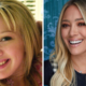 Hilary Duff before and after porcelain veneers