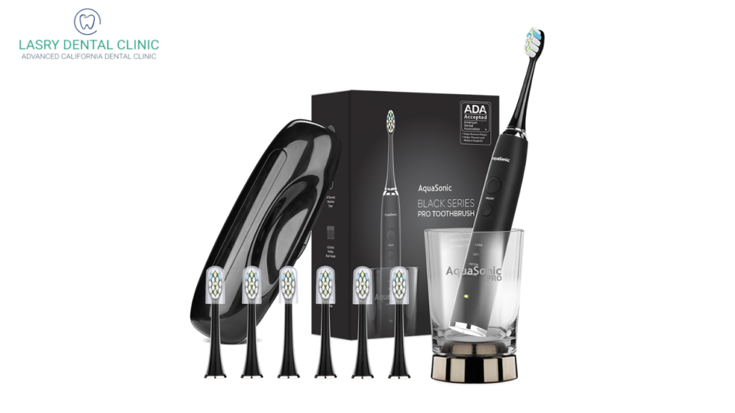 Aquasonic best electric toothbrush for plaque